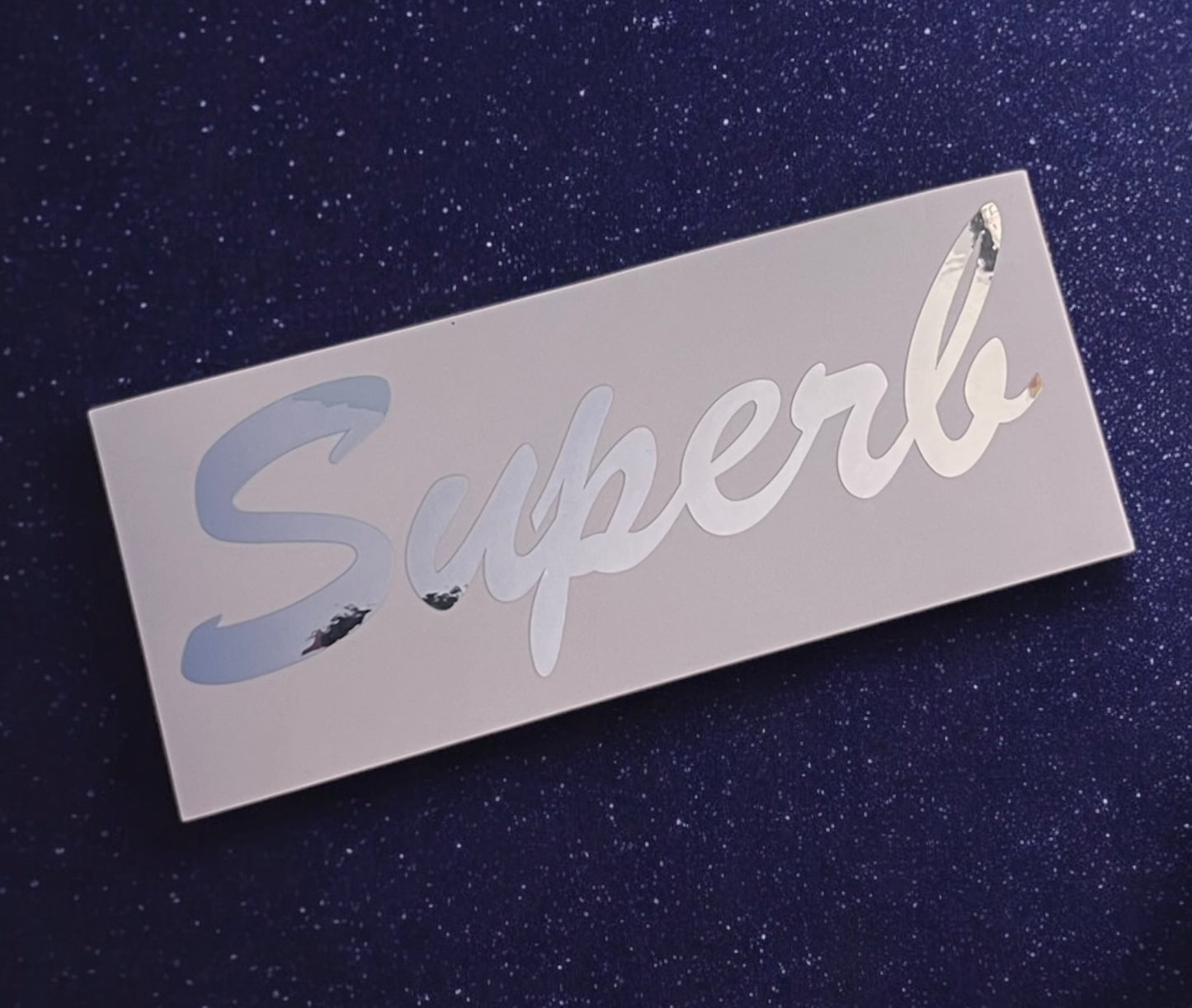 “Superb” Sticker