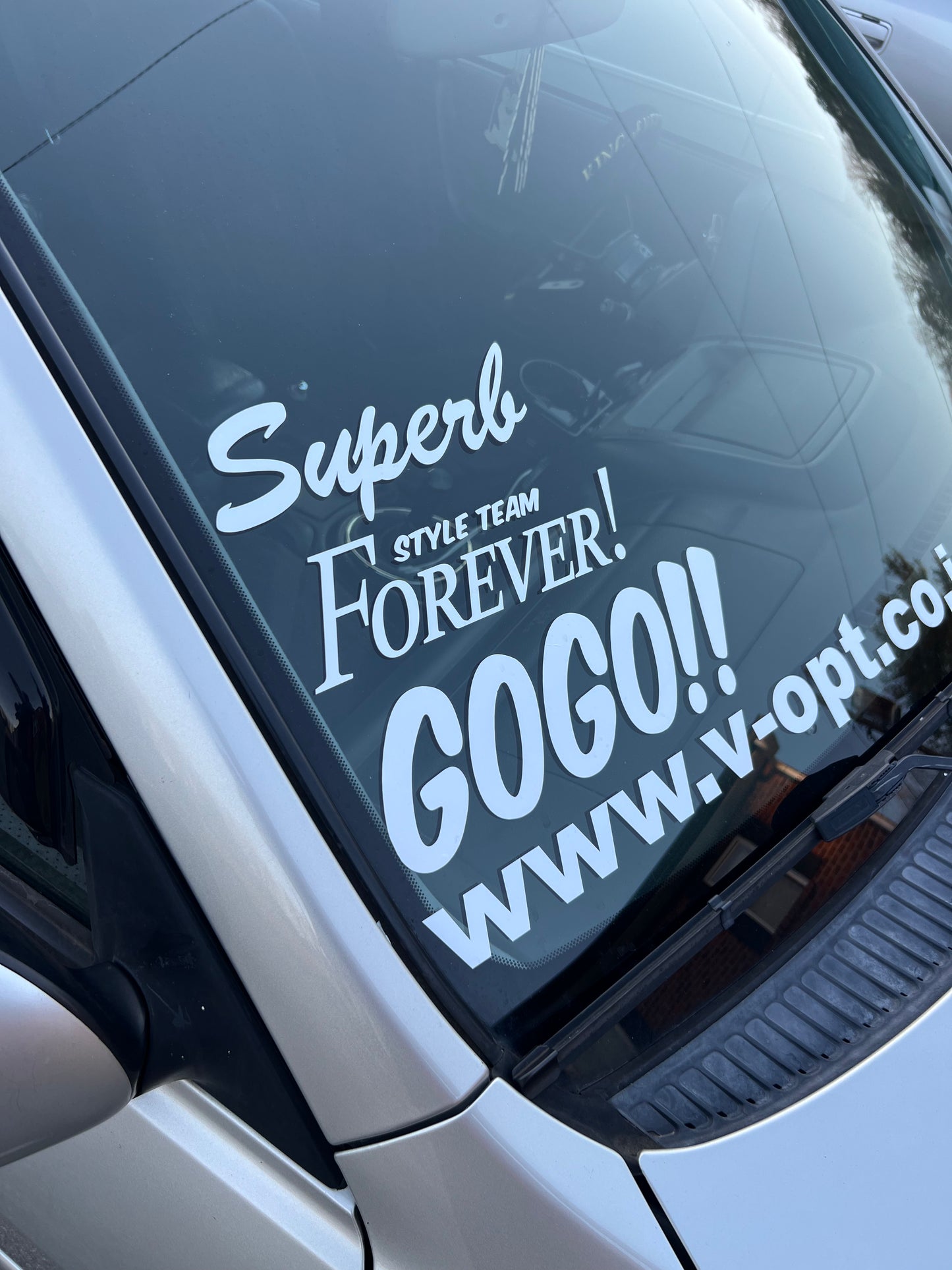 “Superb” Sticker