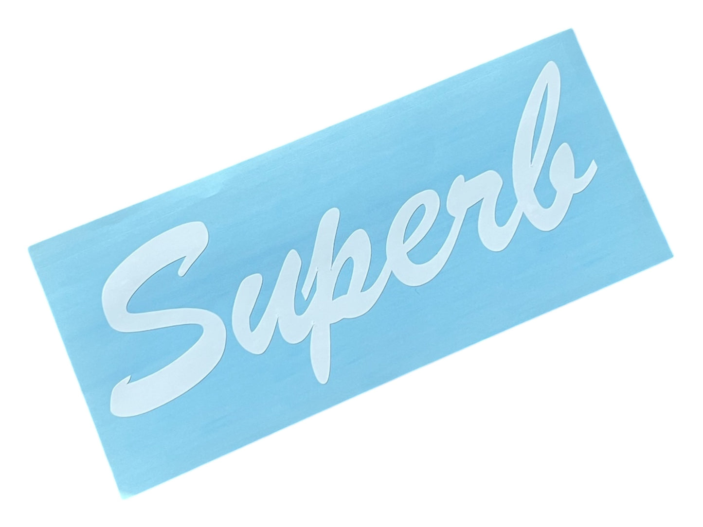 “Superb” Sticker