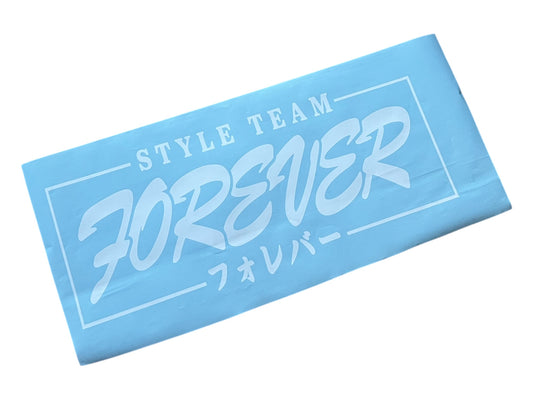 FOREVER Rear Windshield Banner